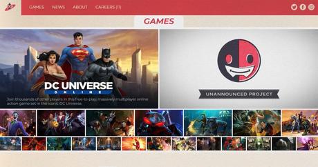 Site Web des studios d'encre dimensionnelle