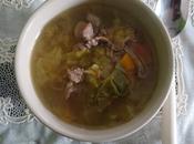 Soupe rustique canard