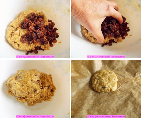 Biscuits faciles et rapides aux raisins secs (Vegan) Biscuits faciles et rapides aux raisins secs (Vegan)