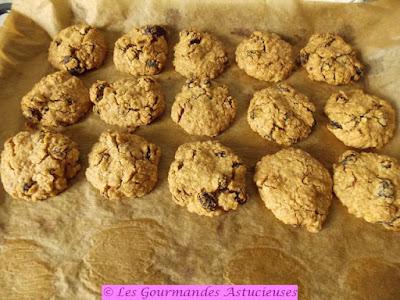 Biscuits faciles et rapides aux raisins secs (Vegan)