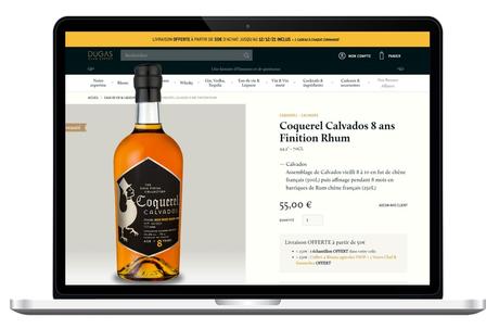 Coquerel Calvados 8 ans Finition Rhum