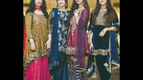 Brides Sisters And Cousins Mehndi Dresses Brides Sisters And Cousins Barat Dresses Infotipsvlog Youtube