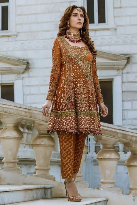 9 Pakistani Mehndi Dresses By Aisha Imran Pakistani Mehndi Outfits 2020
