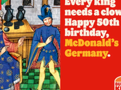 Allemagne Burger King taquine McDonald’s pour 50ème anniversaire