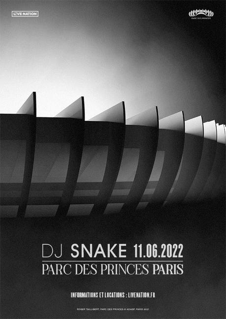 DJ SNAKE au Parc des Princes pour un show exceptionnel samedi 11 juin 2022