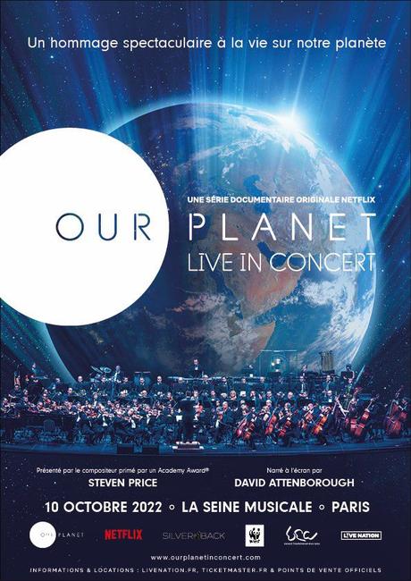 OUR PLANET LIVE IN CONCERT, Le documentaire Netflix réinventé sur scène, le 10 Octobre 2022 à la Seine Musicale.