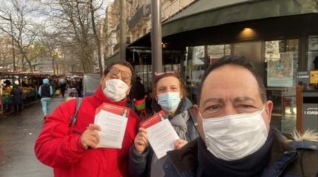 Tractage au marché Porte Dorée de Paris 12 pour Anne Hidalgo ! | À Voir