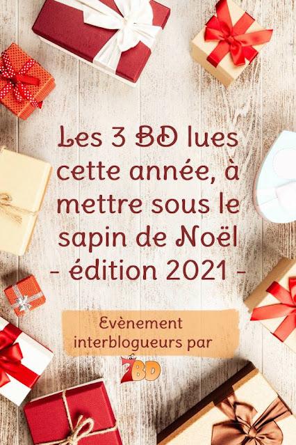 Les 3 BD lues cette année, à mettre sous le sapin de Noël - édition 2021 : les résultats