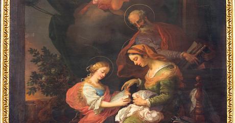 La conception de la Vierge Marie