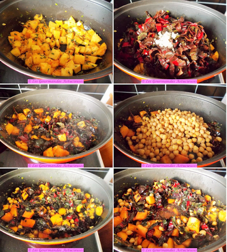 Cocotte complète à la courge (Vegan) Cocotte complète à la courge (Vegan)