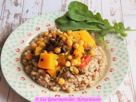 Cocotte complète à la courge (Vegan)