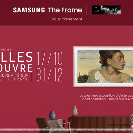 Samsung et le musée du Louvre présentent « Belles du Louvre » gratuitement et en exclusivité sur les téléviseurs The Frame en France