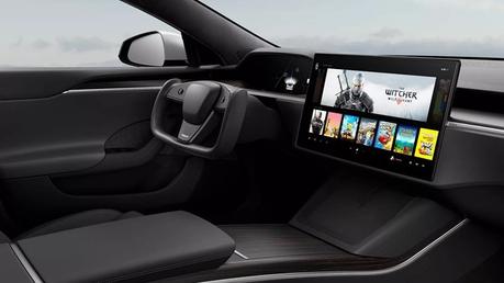 Tesla : Le conducteur peut jouer à des jeux vidéo pendant que la voiture roule