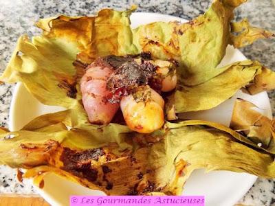 Ocas du Pérou en feuille de bananier (Vegan)