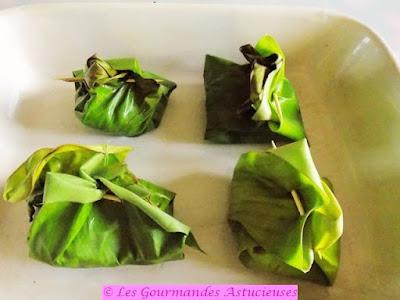 Ocas du Pérou en feuille de bananier (Vegan)