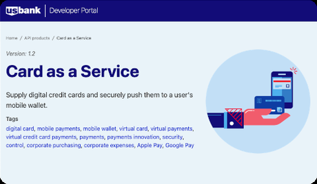U.S. Bank – Card as as Service