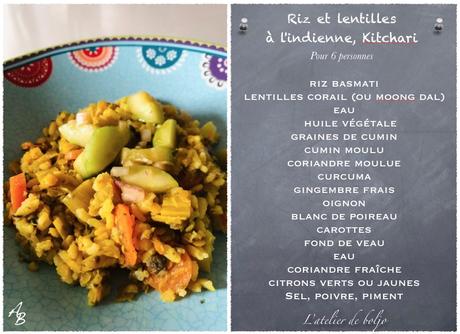 Riz à l’indienne, façon Kitchari Riz à l’indienne, façon Kitchari