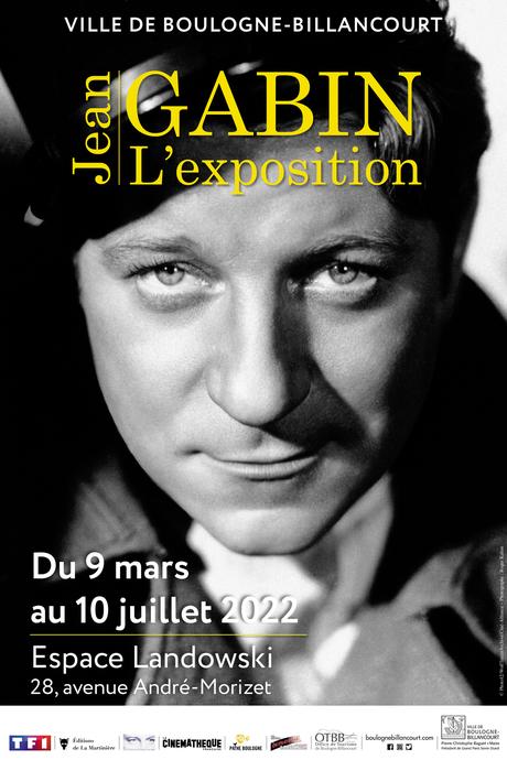 Jean GABIN, l'Exposition - du 9 mars au 10 juillet 2022 - Espace Landowski Boulogne Billancourt