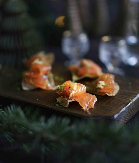 saumon gravlax, recette de fêtes