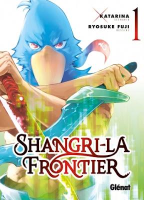 Shangri-La Frontier, tome 1 de Katarina et Ryosuke Fuji aux éditions Glénat.