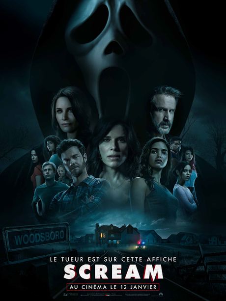 Affiche FR finale pour Scream de Matthew Bettinelli-Olpin et Tyler Gillett