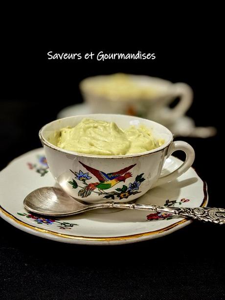 Crème Avocat Mascarpone. Crème Avocat Mascarpone.