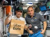 Uber Eats livré repas dans l’espace bord Station spatiale internationale