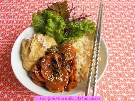 Buddha bowl à l'asiatique (Vegan)