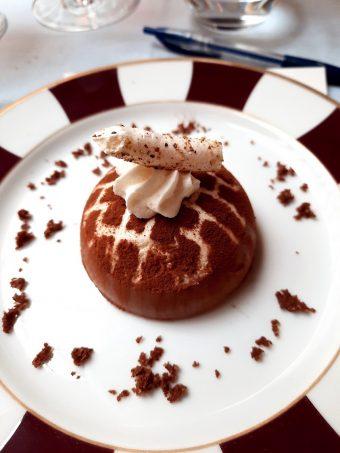 Mi-froid à la florentine. Mi-froid à la florentine.