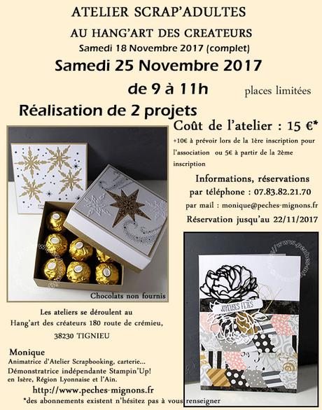 Ateliers scrap’adulte 25/11/2017