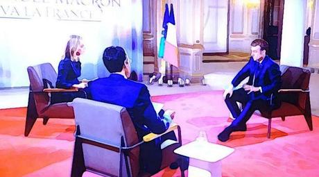 Introspectif et tourné vers l’avenir, Emmanuel Macron justifie (presque) tout