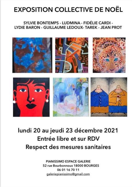 Exposition collective à la Pianissimo galerie