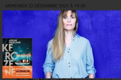 Rencontre littéraire à Wavre le 22 décembre : Adeline Dieudonné