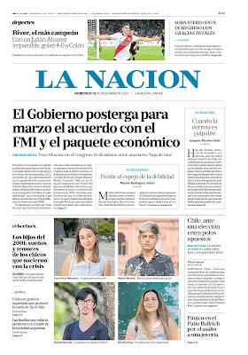 Les journaux argentins commémorent la crise de 2001 chacun à sa manière [Actu]