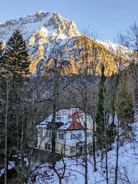 25 Fotos  Mittenwald — Lautersee — Ferchensee — Laintal — 4. Advent 2021