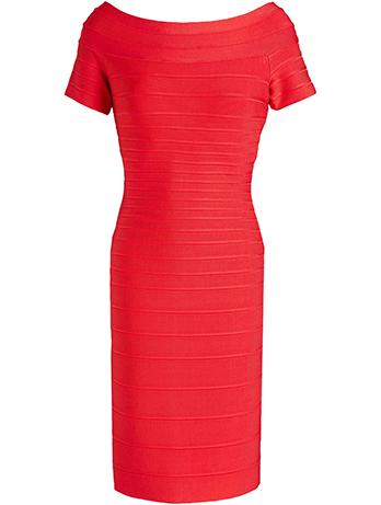 PRESSE : la jolie robe rouge d’Ingrid Chauvin