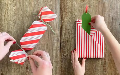 Sur TikTok, elle donne des idées pour emballer ses cadeaux de Noël