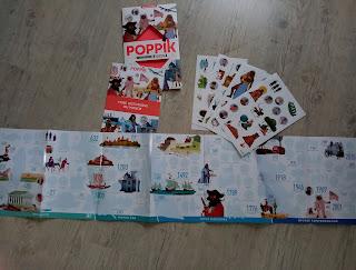 Poppik -Poster-stickers illustré par Olivier Latyk