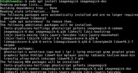 Installation d'ImageMagick sur Debian 11 Bullseye
