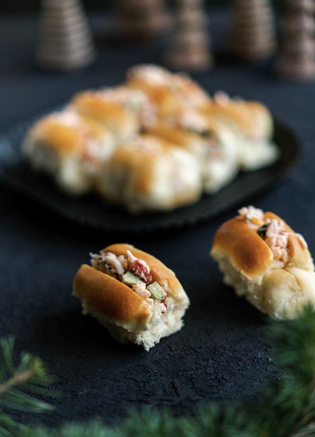 lobster rolls lobster rolls, petits pains au homard, apéritif festif