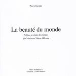Pierre Garnier  la beauté du monde