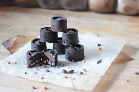 Chocolats fourrés sarrasin fleur de sel