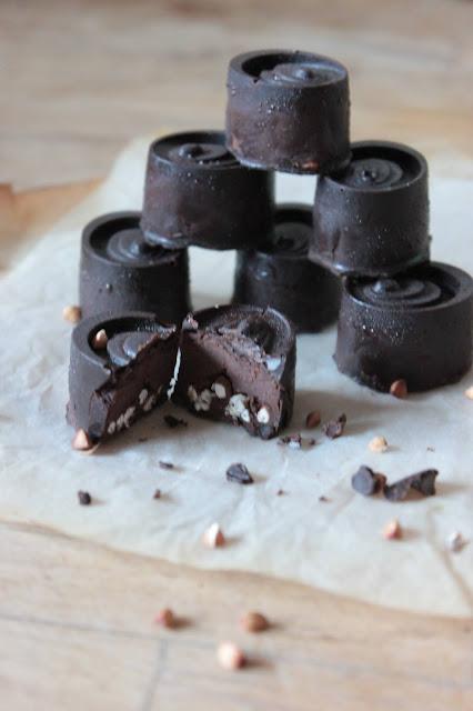 Chocolats fourrés sarrasin fleur de sel