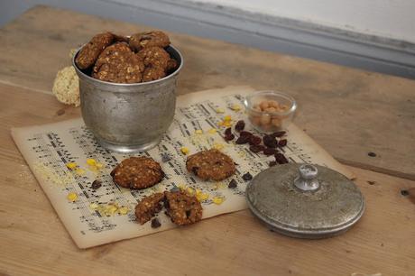 Cookies aux pois chiche, canneberges et chocolat