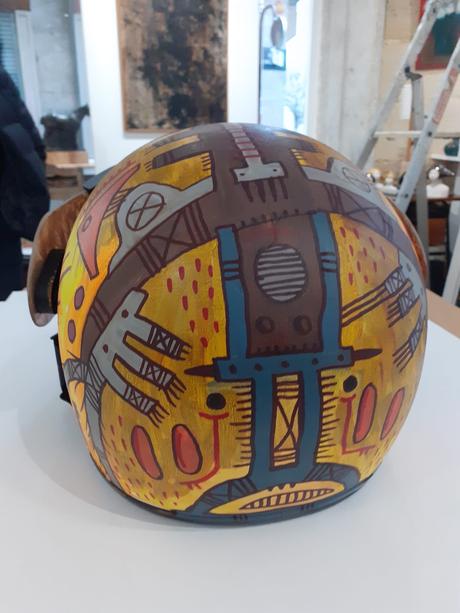 Customs de casque de Police