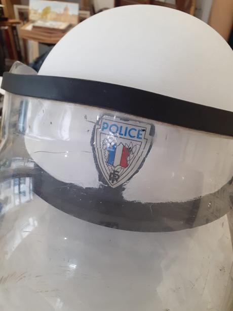 Customs de casque de Police