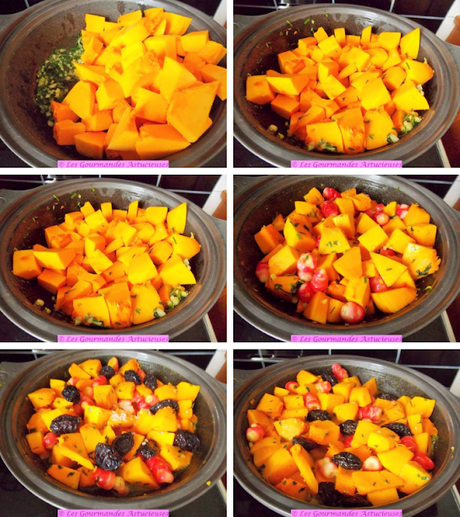 Tajine à la courge et aux Ocas du Pérou (Vegan)