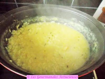 Risotto aux héliantis (ou topinambours) confits (Vegan)