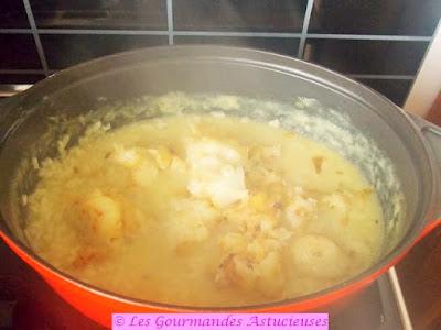 Risotto aux héliantis (ou topinambours) confits (Vegan)