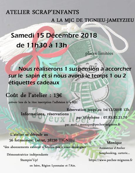 Atelier Scrap-Enfants 15/12/2018
